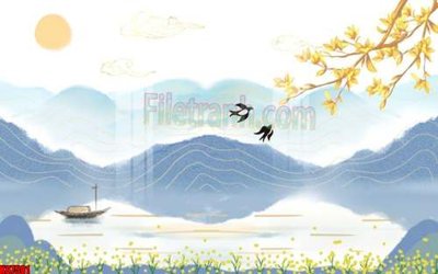 Tệp tin gốc File gốc in tranh tổng hợp tường nền K87581 (dùng cho in) File gốc in tranh tổng hợp tường nền K87581