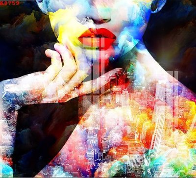 File gốc File gốc in tranh tổng hợp K8759 (in lụa) chi tiết cao