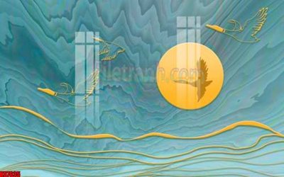 Download file File gốc in tranh tổng hợp tường nền K87635 (gốc) cho xưởng in