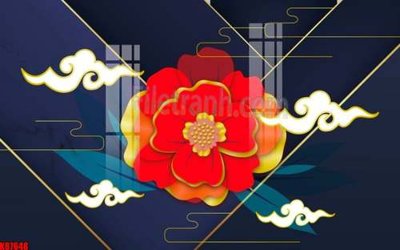 File tranh File gốc in tranh tổng hợp tường nền K87648 (ảnh gốc) in trần 3D