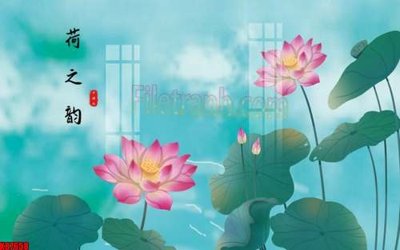 Download file File gốc in tranh tổng hợp tường nền K87658 (gốc) in mica cao cấp