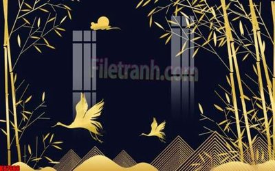 Tệp tin gốc File gốc in tranh tổng hợp tường nền K87666 (chất lượng) File gốc in tranh tổng hợp tường nền K87666