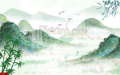 File tranh in trần 3D File gốc in tranh tổng hợp tường nền K87676 (ảnh gốc)