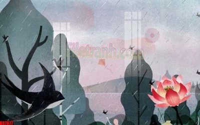 File in trần File gốc in tranh tổng hợp tường nền K87677 (bản gốc) trời sao