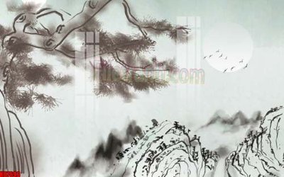 Tải file gốc File gốc in tranh tổng hợp tường nền K87693 (để in lụa)