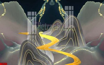 Hình ảnh file gốc File gốc in tranh tổng hợp tường nền K87726 cho in UV