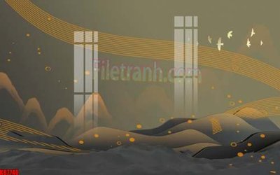 File PSD File gốc in tranh tổng hợp tường nền K87740 (gốc) cho designer