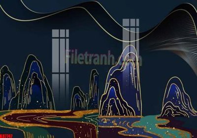 Tải file File gốc in tranh tổng hợp tường nền K87747 (gốc) in nhanh