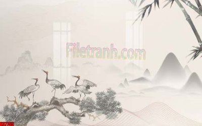 File tranh trang trí File gốc in tranh tổng hợp tường nền K87755 (file gốc)