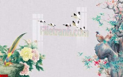 File tranh File gốc in tranh tổng hợp tường nền K87757 (gốc) in vải canvas