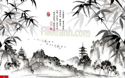 Tải file File gốc in tranh tổng hợp tường nền K87782 (PSD) cho in tranh kính