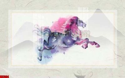 Download file gốc File gốc in tranh tổng hợp tường nền K87804 (in mica) trong suốt