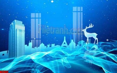 File gốc File gốc in tranh tổng hợp tường nền K87833 (in lụa) tranh thuận buồm