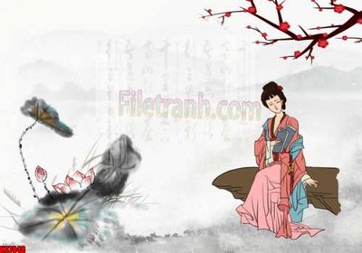 File in trần File gốc in tranh tổng hợp tường nền K87848 (bản gốc) hoa văn