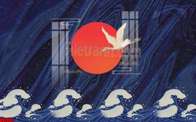 File in mica File gốc in tranh tổng hợp tường nền K87857 (ảnh gốc) đẹp