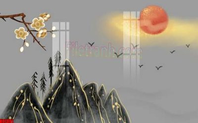 File tranh trang trí File gốc in tranh tổng hợp tường nền K87881 (file gốc)