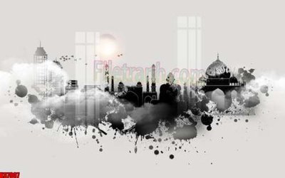 Download file File gốc in tranh tổng hợp tường nền K87907 (gốc) in mica ốp bếp