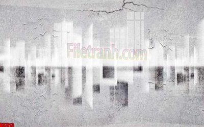 File tranh File gốc in tranh tổng hợp tường nền K87913 (bản gốc) in lụa 5D