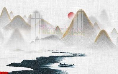 File in lụa File gốc in tranh tổng hợp tường nền K88041 (hoa văn) File gốc in tranh tổng hợp tường nền K88041