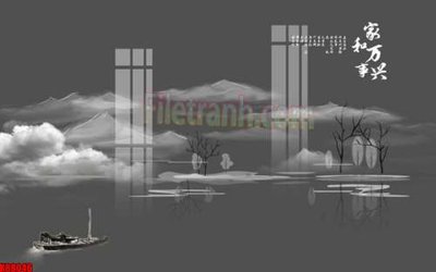 Tải file File gốc in tranh tổng hợp tường nền K88046 (gốc) in tranh tráng gương