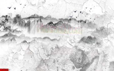 File gốc File gốc in tranh tổng hợp tường nền K88053 (in lụa) hoa văn cổ điển