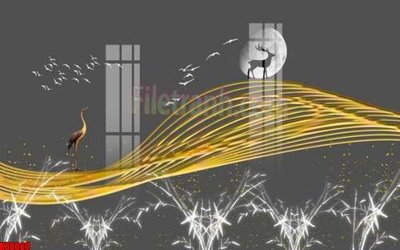 File in ấn File gốc in tranh tổng hợp tường nền K88060 (bản gốc) cao cấp