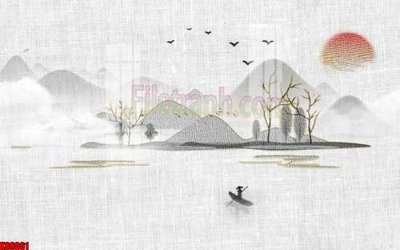 File tranh gốc File gốc in tranh tổng hợp tường nền K88061 (bản quyền) file PSD