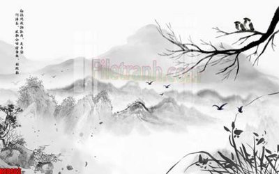 File gốc File gốc in tranh tổng hợp tường nền K88063 (in mica) làm quà tặng