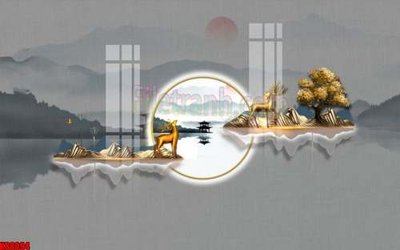 Tệp tin gốc File gốc in tranh tổng hợp tường nền K88094 (dùng cho in ấn) chuyên nghiệp