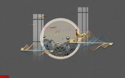 File gốc File gốc in tranh tổng hợp tường nền K88143 (vector) cho in ấn