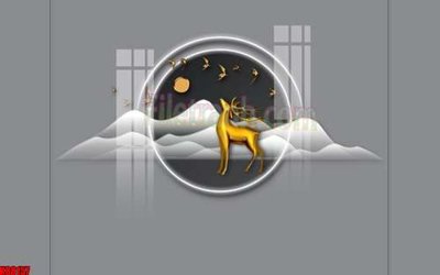 File tranh File gốc in tranh tổng hợp tường nền K88157 (gốc) chủ đề con người