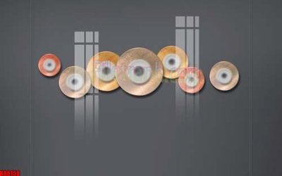 File tranh File gốc in tranh tổng hợp tường nền K88158 (bản gốc) treo tường