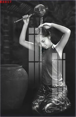 File in trần File gốc in tranh tổng hợp K8817 (bản gốc) trời sao