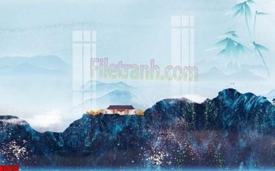 Tải file File gốc in tranh tổng hợp tường nền K88170 (gốc) làm file thiết kế