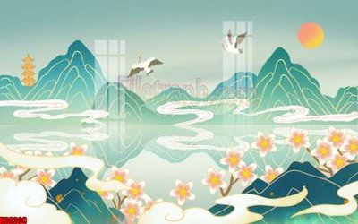 File in ấn File gốc in tranh tổng hợp tường nền K88309 (bản gốc) chất lượng cao