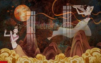 Chi tiết file gốc File gốc in tranh tổng hợp tường nền K88362 (cho in tráng gương)