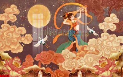 File tranh File gốc in tranh tổng hợp tường nền K88363 (gốc) in backlit film