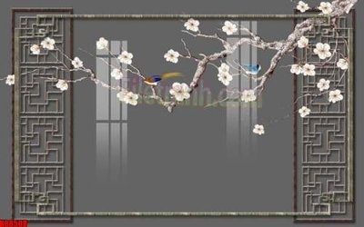 Download file File gốc in tranh tổng hợp tường nền K88508 (gốc) cho xưởng in