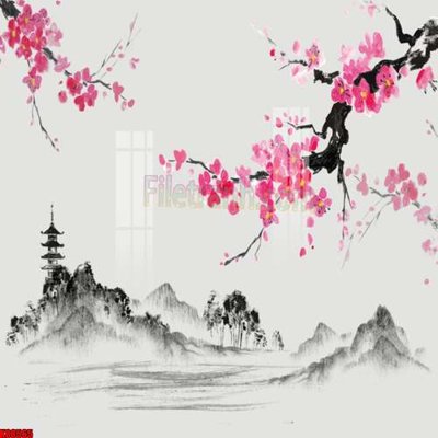 File tranh File gốc in tranh tổng hợp tường nền K88565 (ảnh gốc) in trần nhà
