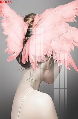 File tranh in trần 3D File gốc in tranh tổng hợp K8875 (ảnh gốc)