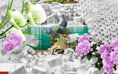 File tranh gốc File tranh gốc tổng hợp tranh nền tường đẹp K89103 (bản quyền) Filetranh.com