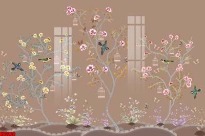 File tranh File tranh gốc tổng hợp tranh nền tường đẹp K89200 (file gốc) chủ đề phong thủy