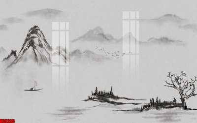 File gốc File tranh gốc tổng hợp tranh nền tường đẹp K89205 (in lụa) cao cấp