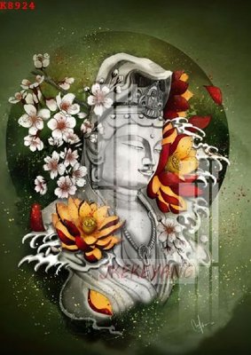 File gốc File gốc in tranh tổng hợp K8924 (cho in UV) siêu nét