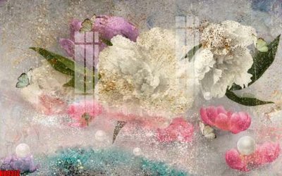 File gốc File tranh gốc tổng hợp tranh nền tường đẹp K89312 (in lụa) trang trí tường