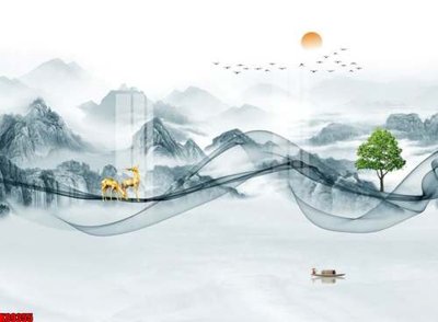 File in trần File tranh gốc tổng hợp tranh nền tường đẹp K89355 (file gốc) hoa văn 3D