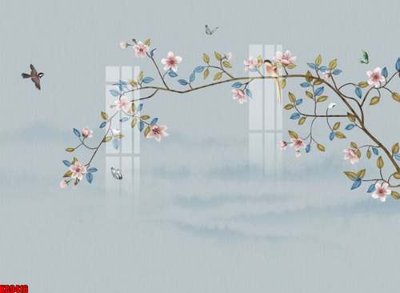 File PSD File tranh gốc tổng hợp tranh nền tường đẹp K89416 (gốc) tách lớp chi tiết