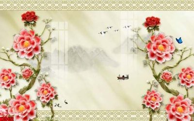 File tranh File tranh gốc tổng hợp tranh nền tường đẹp K89451 (gốc) in film