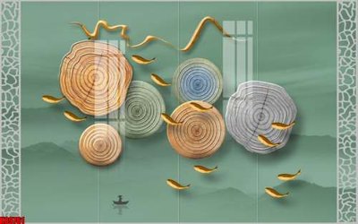 File tranh in trần 3D File tranh gốc tổng hợp tranh nền tường đẹp K89761 (ảnh gốc)