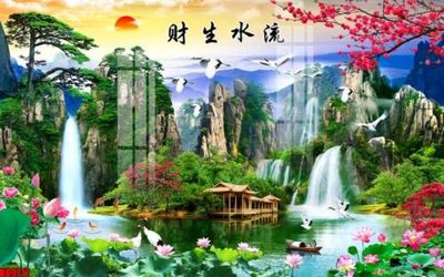 File PSD in ấn File tranh gốc tổng hợp tranh nền tường đẹp K89777 (chất lượng cao)